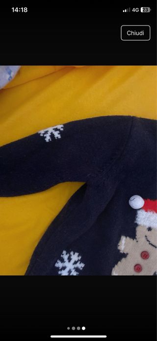 Maglione natalizio bimbo