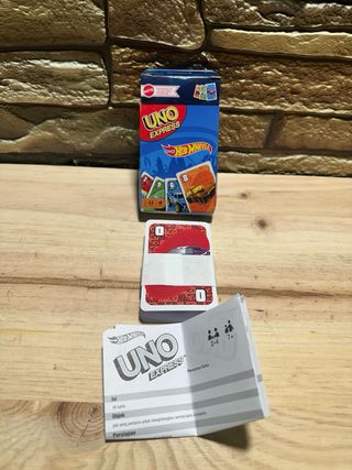 Juego de Cartas UNO Hot Wheels Mattel
