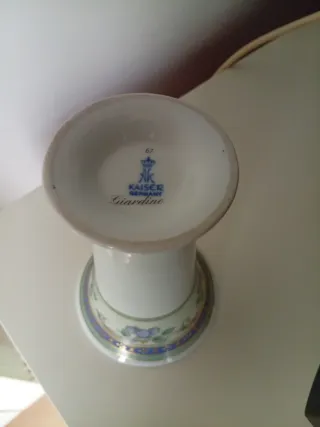 Jarrón Porcelana Kaiser Germany