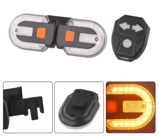 Luces Traseras Bicicleta LED con Mando