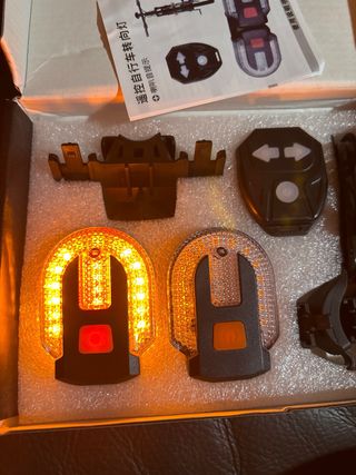 Luces Traseras Bicicleta LED con Mando