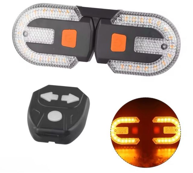 Luces Traseras Bicicleta LED con Mando