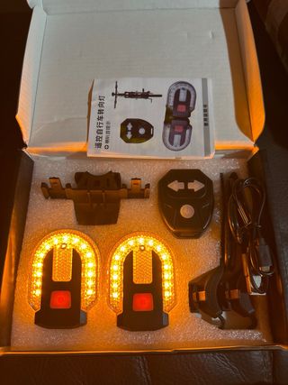 Luces Traseras Bicicleta LED con Mando