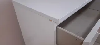 2 Cómodas de 4 cajones