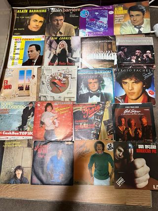 Lote Vinilos Antiguos Varios Artistas