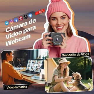 Cámara Digital Zoom 16X 4K Ultra HD