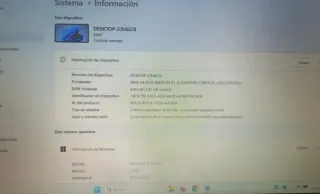 Portátil Lenovo  V145-15AST Negro