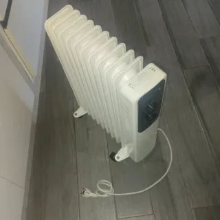 Radiador eléctrico blanco