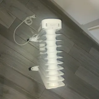 Radiador eléctrico blanco