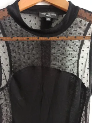 Body de Bershka Negro Talla M