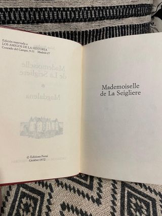 Mademoiselle de la Seigliere y Magdalena 1972