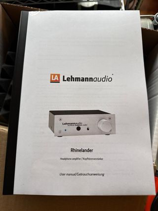 Ampli Auriculares Lehmann Audio Rhinelander Negro