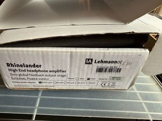 Ampli Auriculares Lehmann Audio Rhinelander Negro