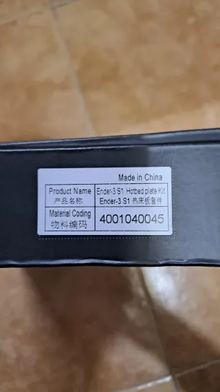 Kit Cama Caliente Creality Ender-3 S1