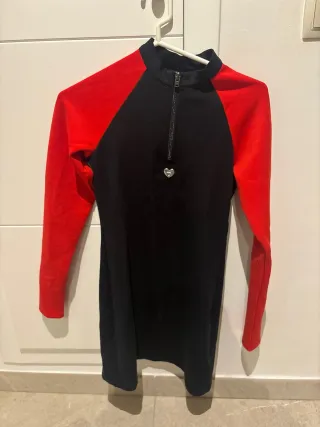 Vestido Nike Negro y Rojo