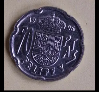 Error 50 ptas 1996 en ESPAÑA