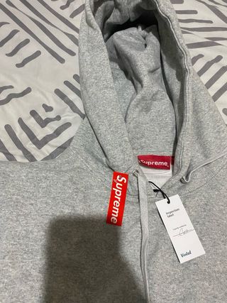 Sudadera Supreme Gris Talla M