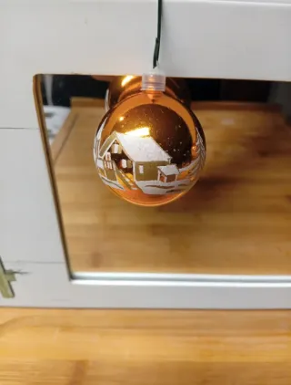 Palline Natalizie dorate