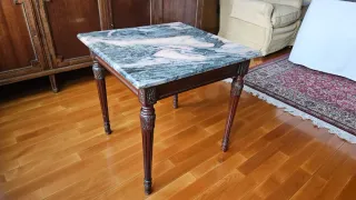 Conjunto aparador y dos mesas auxiliares