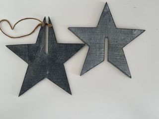Estrella decorativa madera Navidad