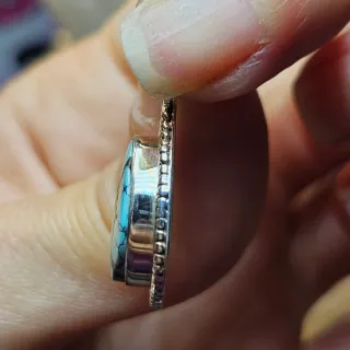 Colgante Plata 925 Turquesa Natural