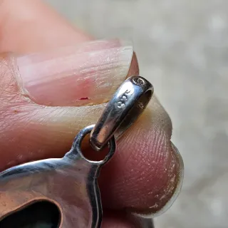 Colgante Plata 925 Turquesa Natural