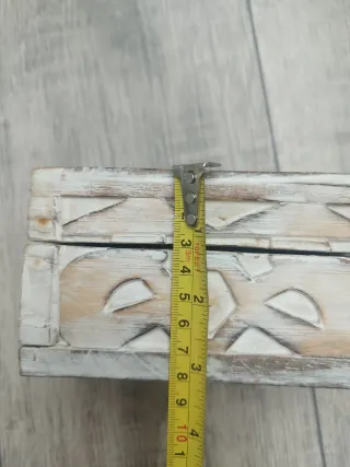 Cajita de madera decorada