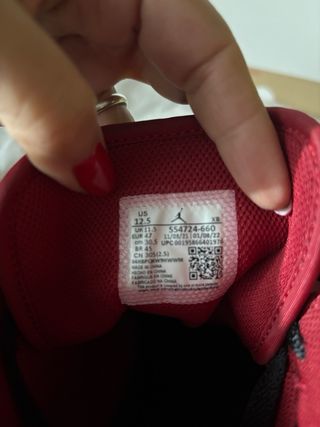 Air Jordan 1 Mid Scarpe da Basket Rosse e Nere