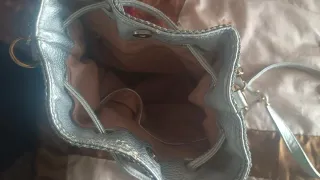 Bolso de fiesta plateado