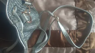 Bolso de fiesta plateado