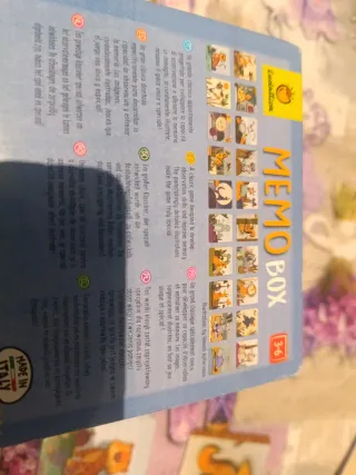 Juego de mesa MEMO BOX Ludattica