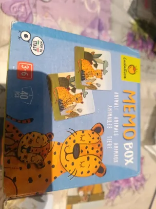 Juego de mesa MEMO BOX Ludattica