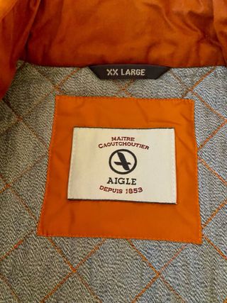 Chaleco Aigle Acolchado Talla XXL