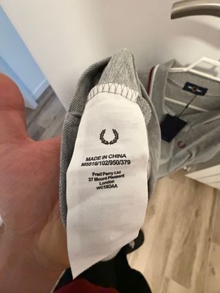 Polo Fred Perry Talla L