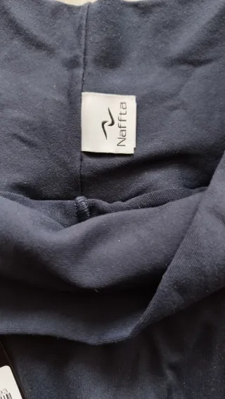 Falda pantalón pádel Naffta azul y blanco