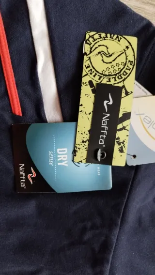 Falda pantalón pádel Naffta azul y blanco