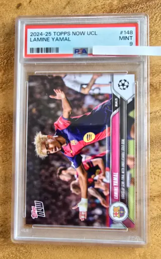 Topps Now #148 Lamine Yamal UCL 2024-25
