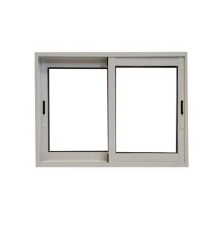 Ventana corredera aluminio blanca