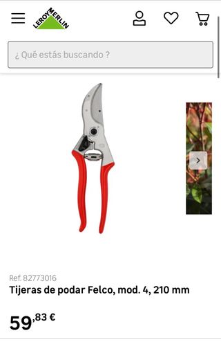 2 Tijeras de podar FELCO