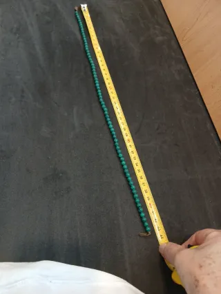 Collar de perlas amazonitas