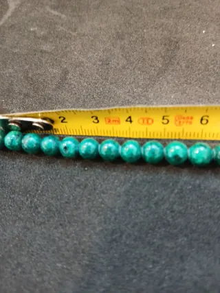 Collar de perlas amazonitas