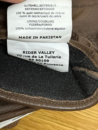 Guantes de moto Overlap Marrones