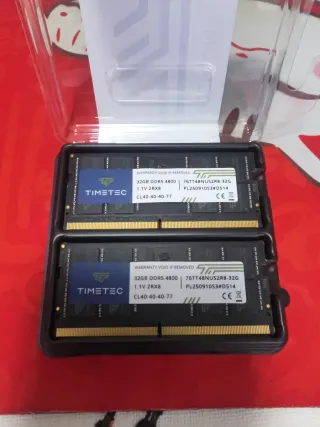 Timetec 64GB DDR5 4800MHz (2x32GB) Kit