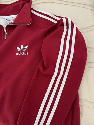 Sudadera Adidas Hombre Burdeos