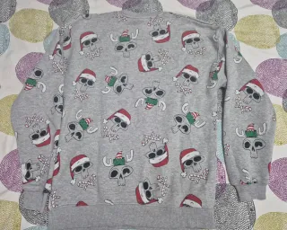 Sudadera Navidad Calaveras Niño 13-14