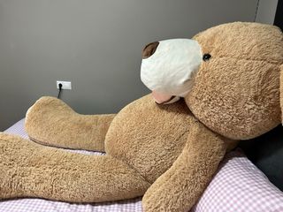 Oso de peluche gigante marrón