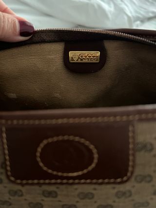 Neceser Gucci Marrón