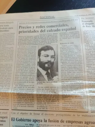 Periódico Cinco Días - 11 Nov 1988