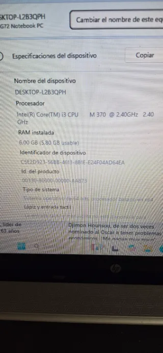 Lote 2 Portátiles Core i3 - Windows 11