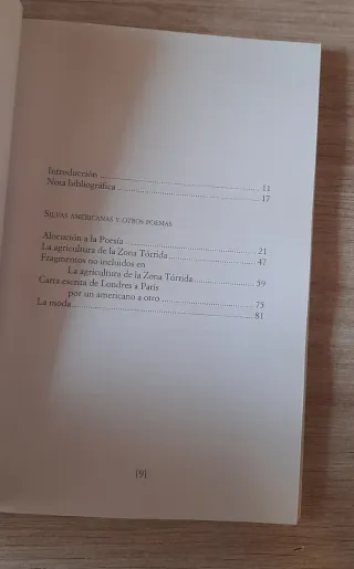 Silvas americanas y otros poemas